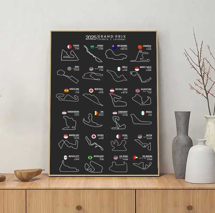 F1 Формула 1 Календар 2026  Гоночні траси