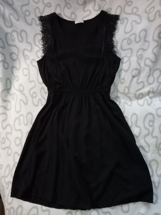 Платье чёрное вискоза Motivi