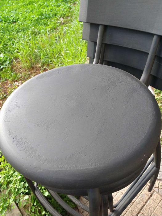 Cadeiras pretas altas IKEA