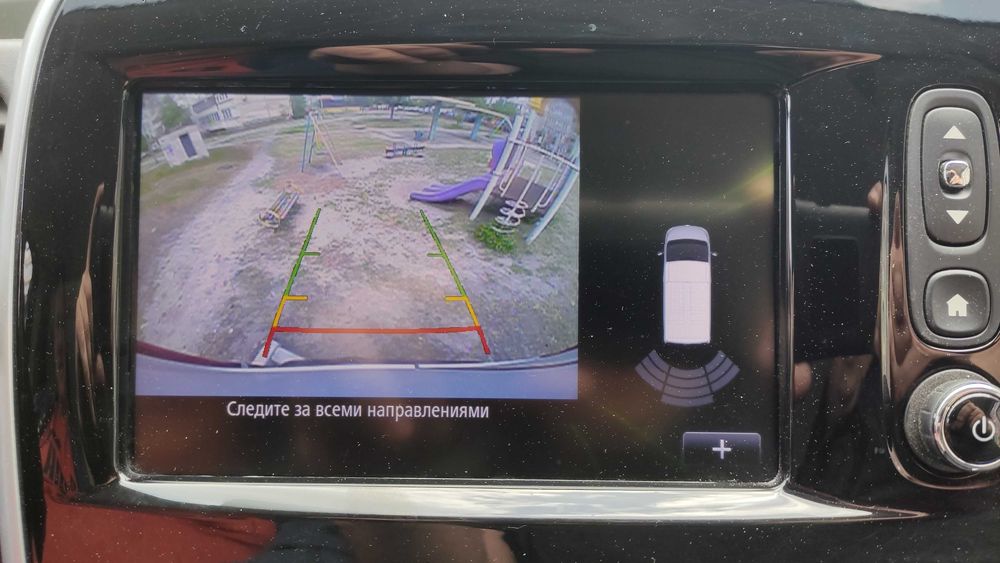 Renault - налаштування R-Link, камери до R-Link, перехідник для камери