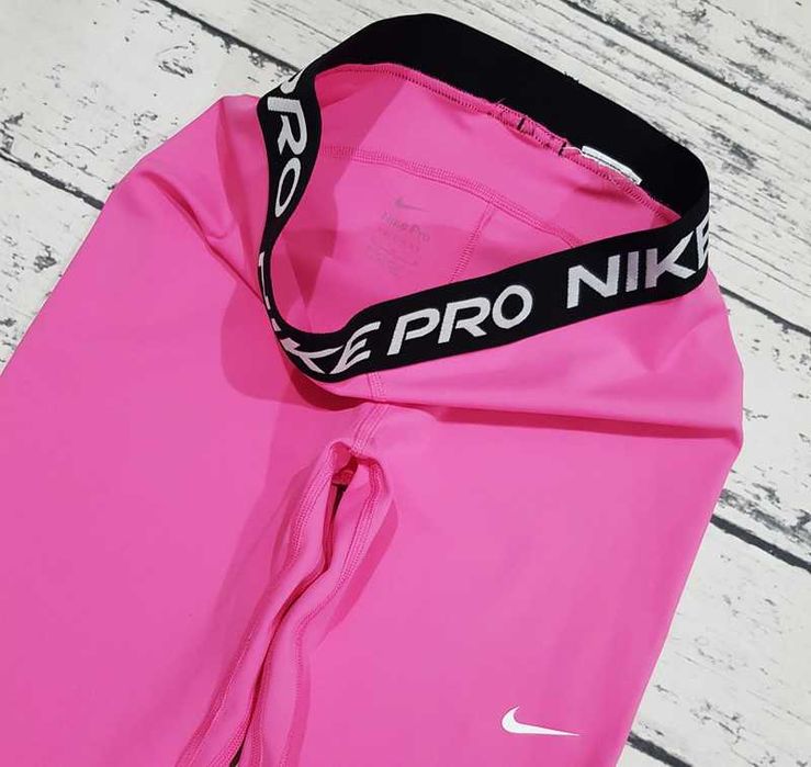 Nike * Pro * legginsy * różowe * damskie * idealne * M
