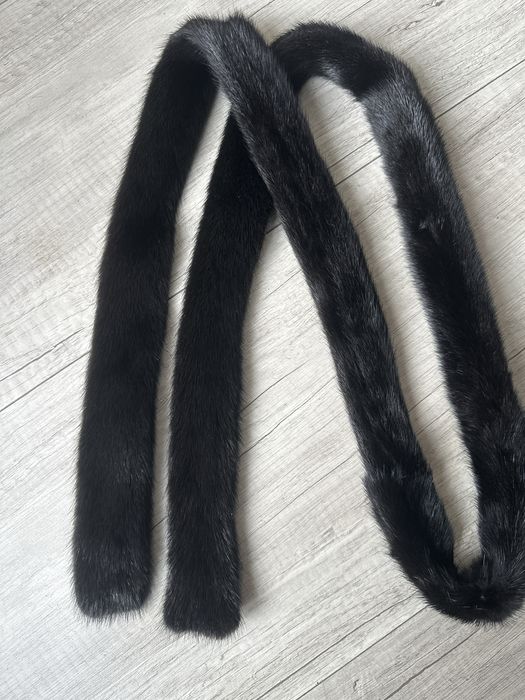Продаю черный норковый пояс