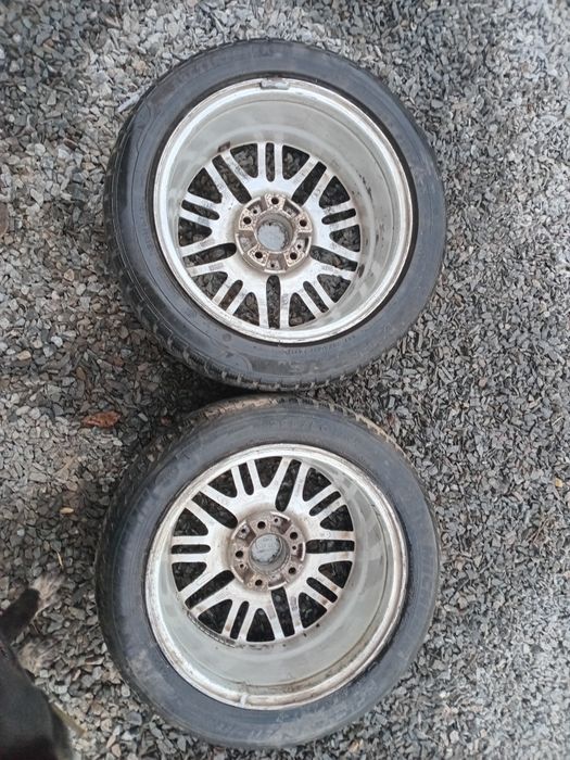 Продам два диски r 17 BMW з шинами