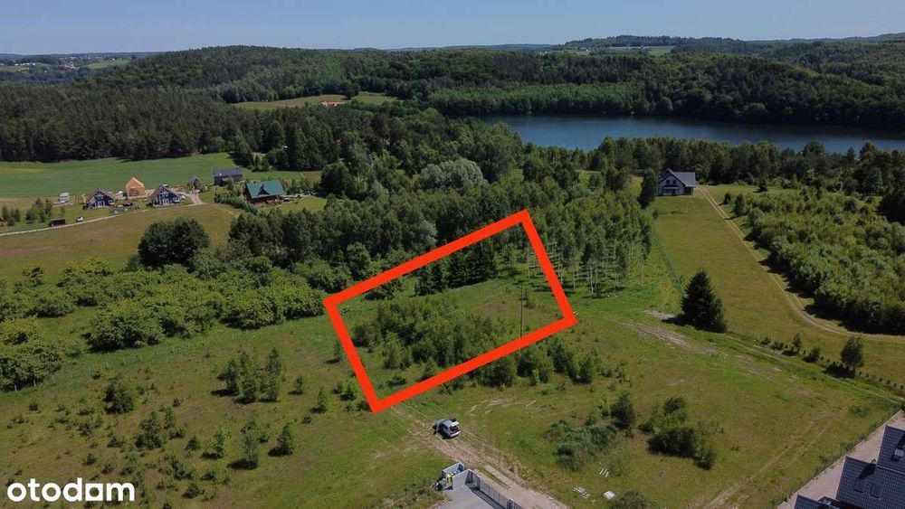 Działka Budowlana Kaszuby nad jeziorem - Widok 2
