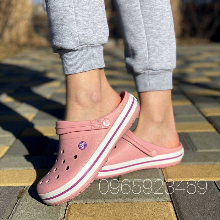 Хіт! Купити  Крокси Crocs Crocband сабо  Оригінал  36-45р + Джибітс