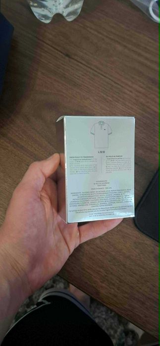 Woda perfumowana Lacoste L.12.12 Silver Grey EDP (Oryginał)