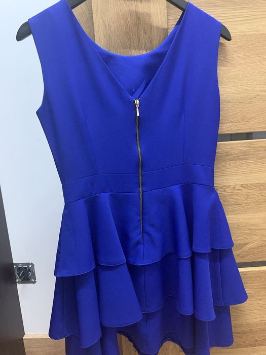 Sukienka kolor chabrowy