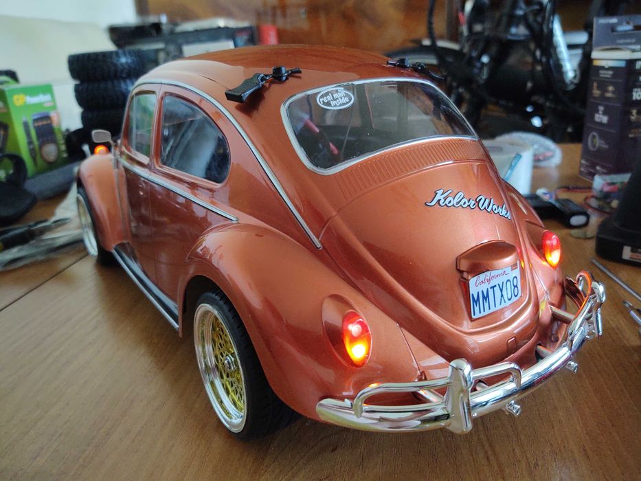 TAMIYA MF01 X VW Beetle 1:10 RTR 4WD Pełne Oświetlenie.Unikatowy Model
