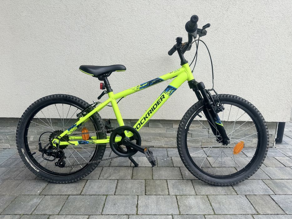 Gwarancja! Jak nowy Rower Rockrider koła 20” dla chlopca ok4-7 lat