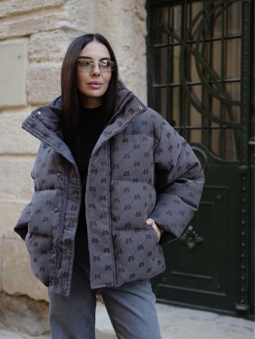 MS. Est2018 натуральный пуховик куртка бомбер оригинал