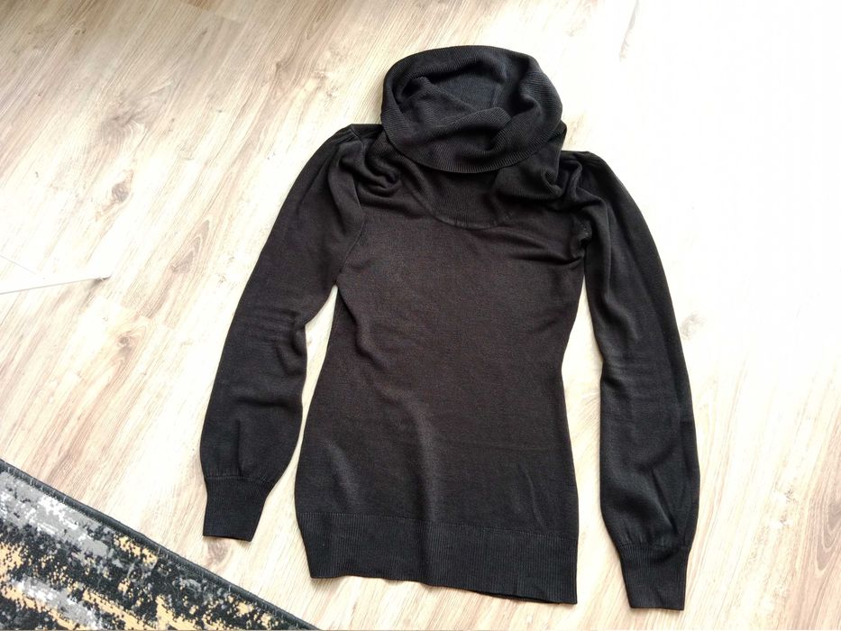 golf sweterek czarny rozm S/M