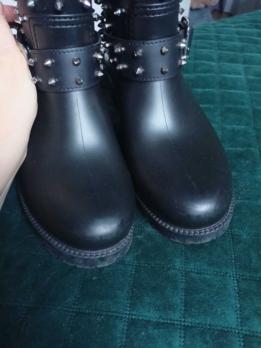 Buty kalosze Philipp plein botki za kostkę