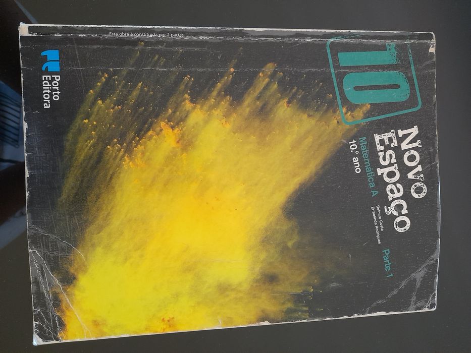 Mnuais Parte 1 e 2 + Livro de Fichas Matemática A - Novo Espaço 10°ano