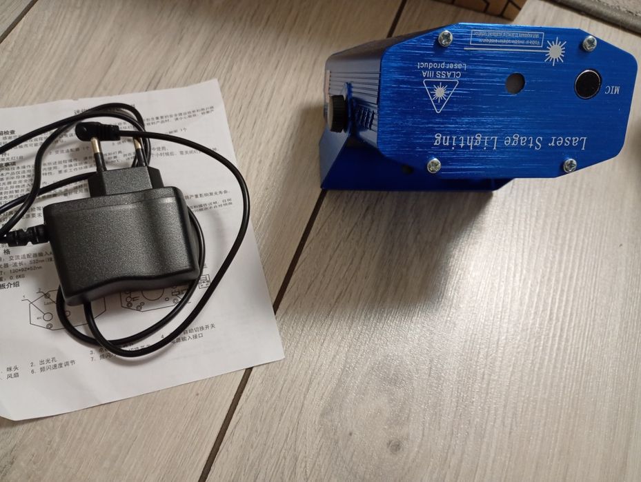 Laser stage lighting