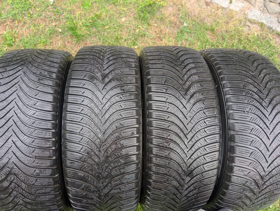 Komplet OPON HANKOOK WINTER ICEPT RS2 205/55R16 91T 2017r, bdb stan