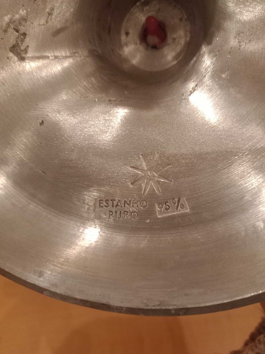 Castiçais em Estanho 95%