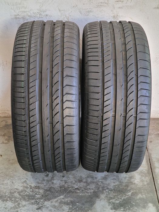 2 Pneus CONTINENTAL Semi Novos 255/40R19 ORIGINAL AUDI (AO)