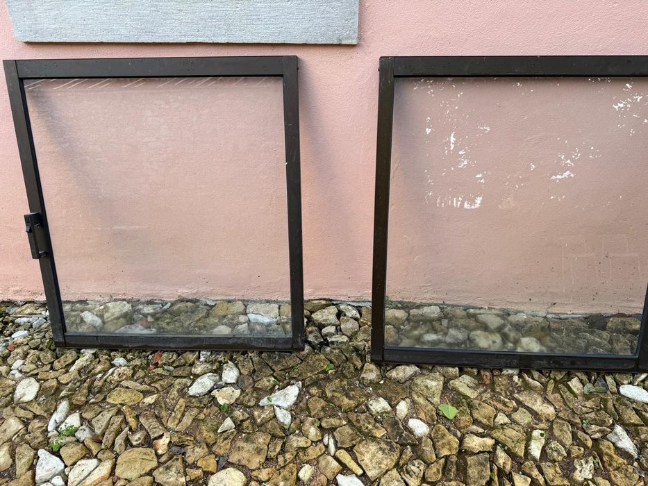 Janelas Alumínio Castanho