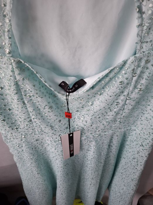 Sukienka Nowa zielona Monnari 42 Komunia Ślub itp