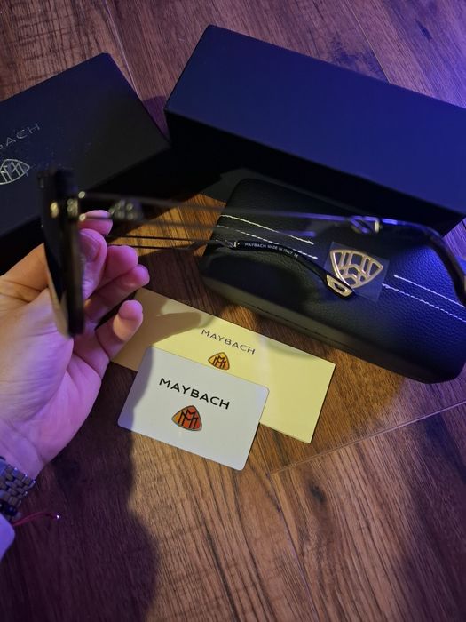 okulary przeciwsłoneczne męskie Maybach
