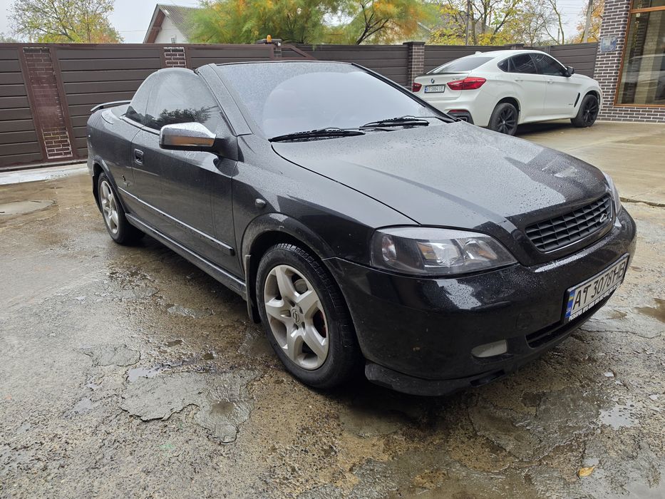 Продам свій Опель Астра Г Бертон Кабріолет 1.8 газ/бензин 2005р механіка,структурні диски R16,шкіра,зимова ризина  Opel Astra G Bertone Cabrio Irmcher