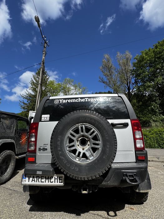 Хамер Н3 Підготовлений для бездоріжжя ліфт 4 дюйма 35 резина