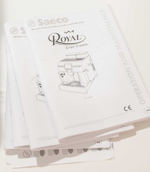 Ekspres do kawy Saeco Royal Gran Crema SUP044