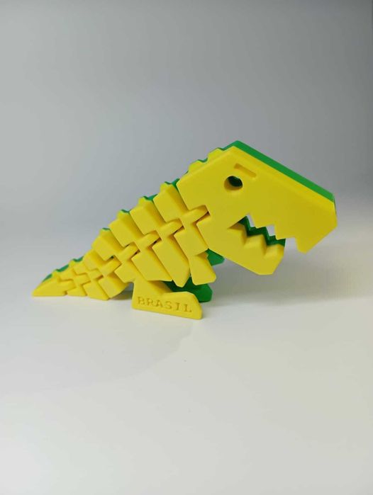 Amigo T-Rex coleção paises da Copa do Mundo