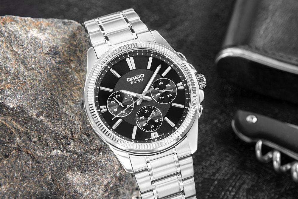 zegarek męski casio mtp-1375d-1avdf + box