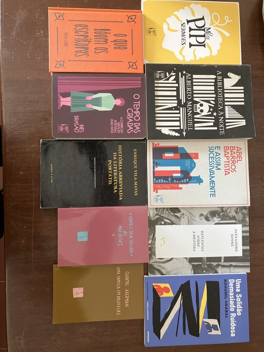 Literatura - preço unitário (portes incluídos)