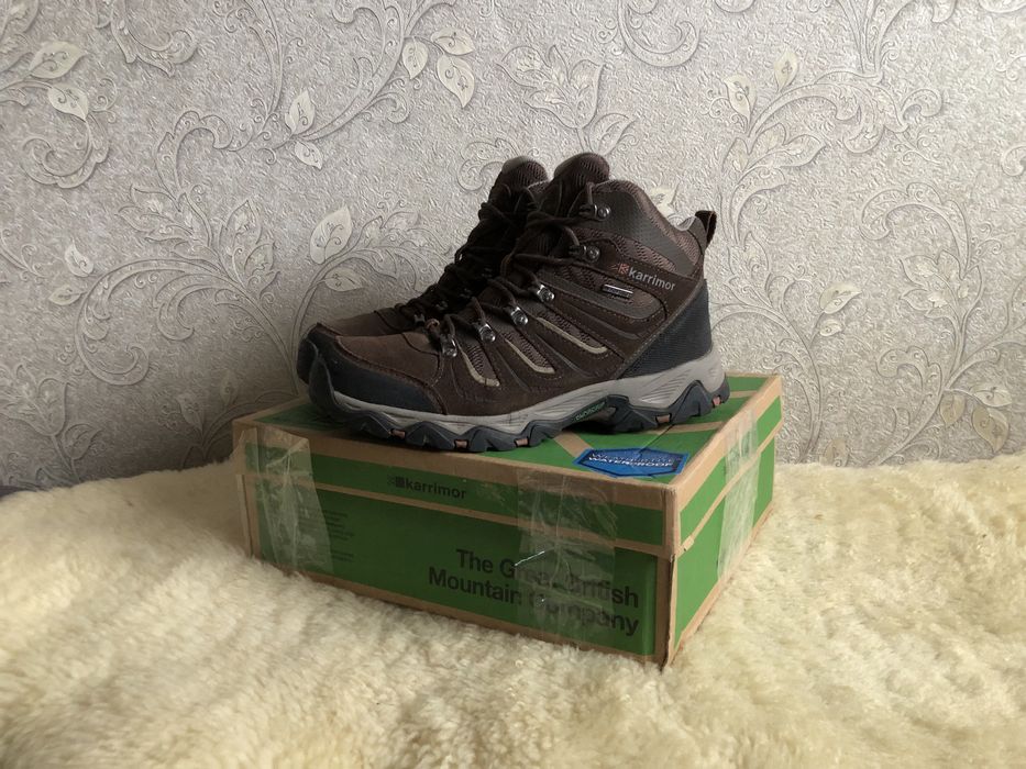 Гортайте фото, купа волонепроникних черевиків Karrimor GoreTex 40-47