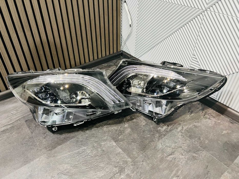 лед фары на вито 447 Mercedes vito w447 LED оптика