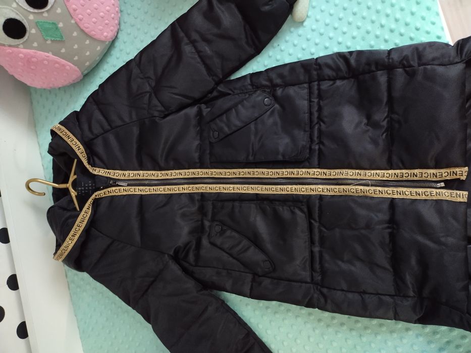 Kurtka płaszczyk zima 134 dziewczynka