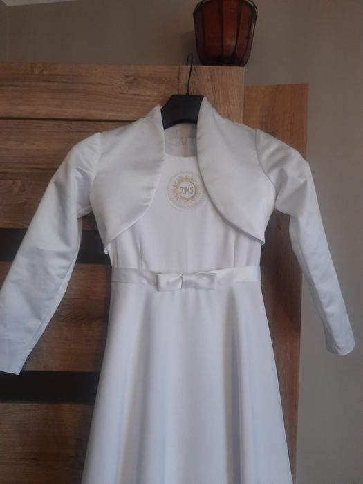 Sukienka komunijna,bolerka,torebka