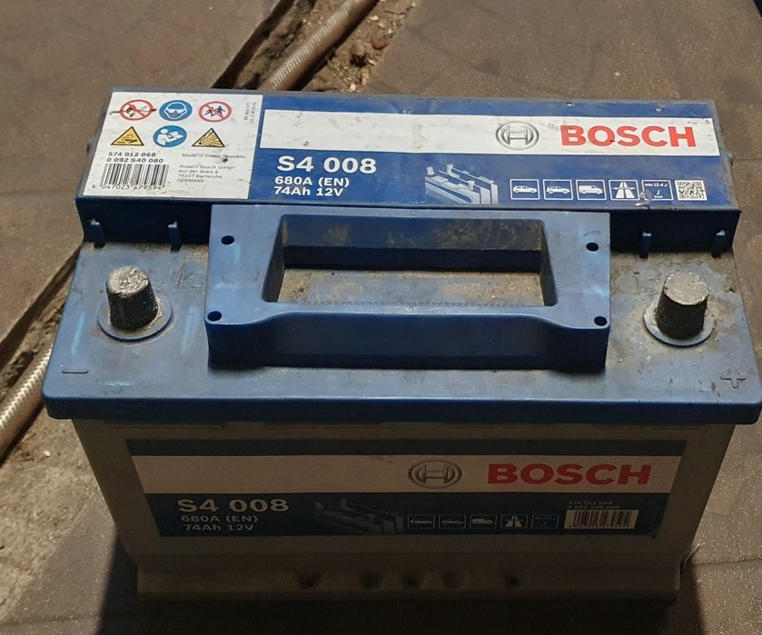 Akumulator Bosch S4 008 74Ah 680A  4Max 75Ah 700AP+