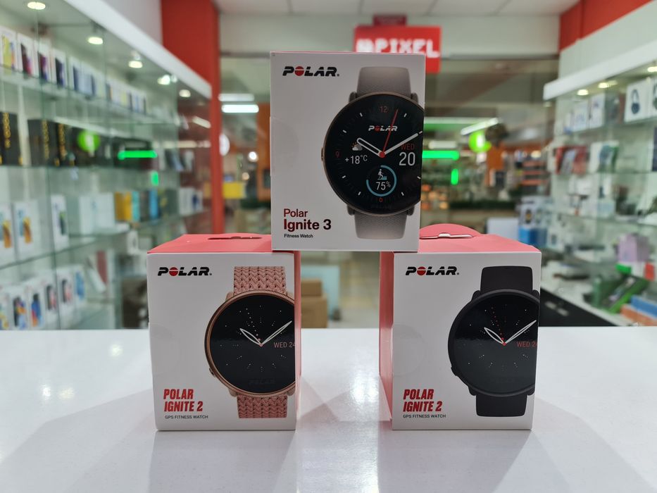 Нові Polar Ignite 2 Ignite 3 Polar Equine H10 HR