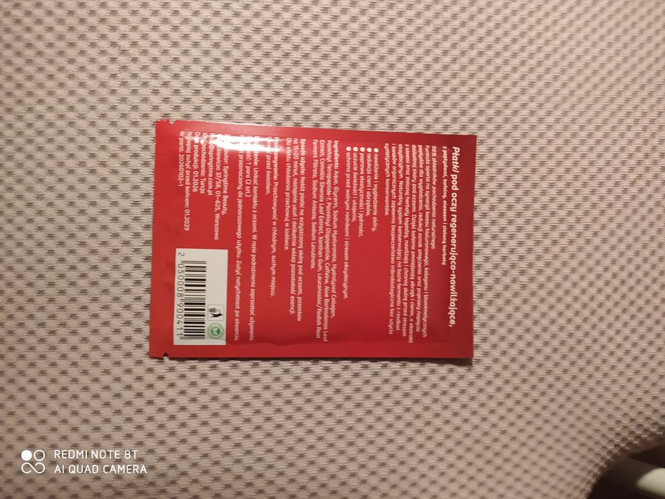 Płatki pod oczy z Rossmann