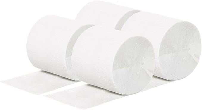 Tasiemki Krepowe Białe 4,5 cm x 25 m, 12 Rolek Krepina Dekoracyjna