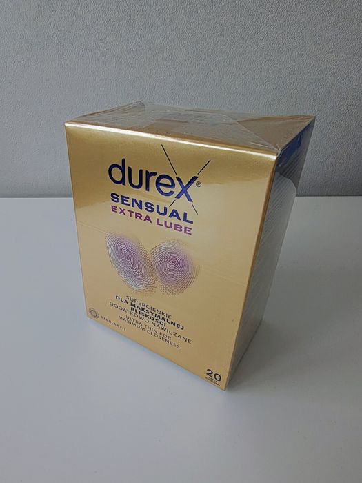 Prezerwatywy Durex Sensual Extra Lube lubricated 20 szt.