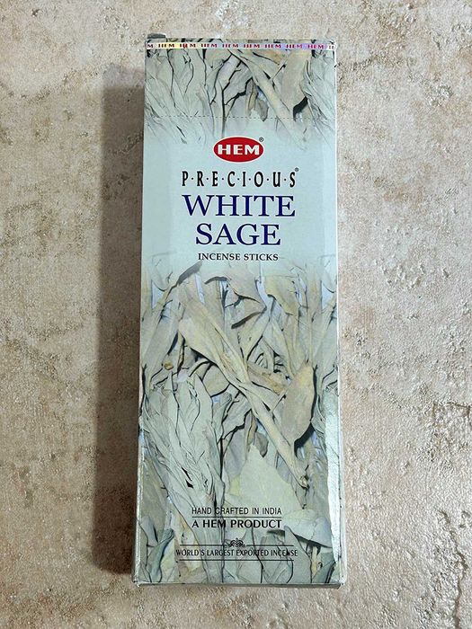 Kadzidło Kadzidełka 100 SZTUK! Biała Szałwia Fantastyczny Zapach