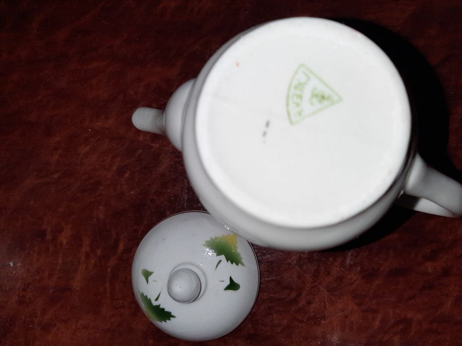 Игрушка детский  сервиз ссср рябина Гжель кофейник эгоист