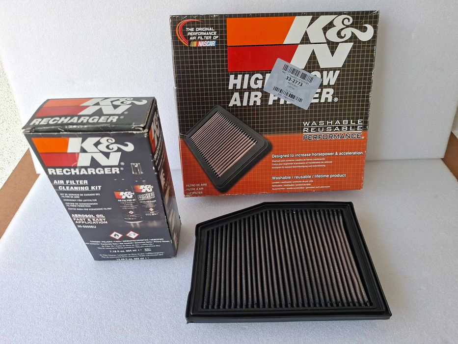 K&N Filtro de ar para Porsche Boxster 986
