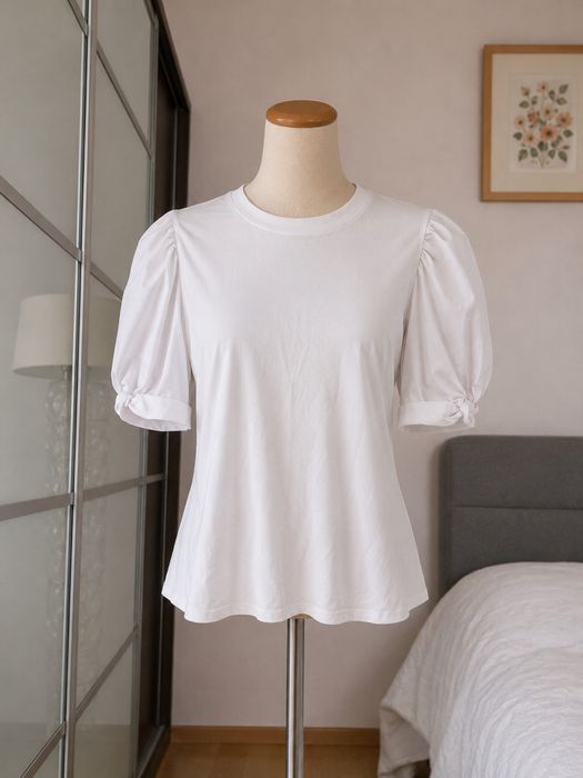 DKNY biala bluzka