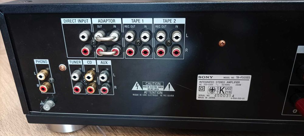 Wzmacnicz SONY TA-F505ES