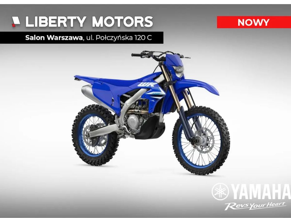 Yamaha WR Wr450F Nowy Model 2025! Homologacja Power Tuner Dealer WWA!
