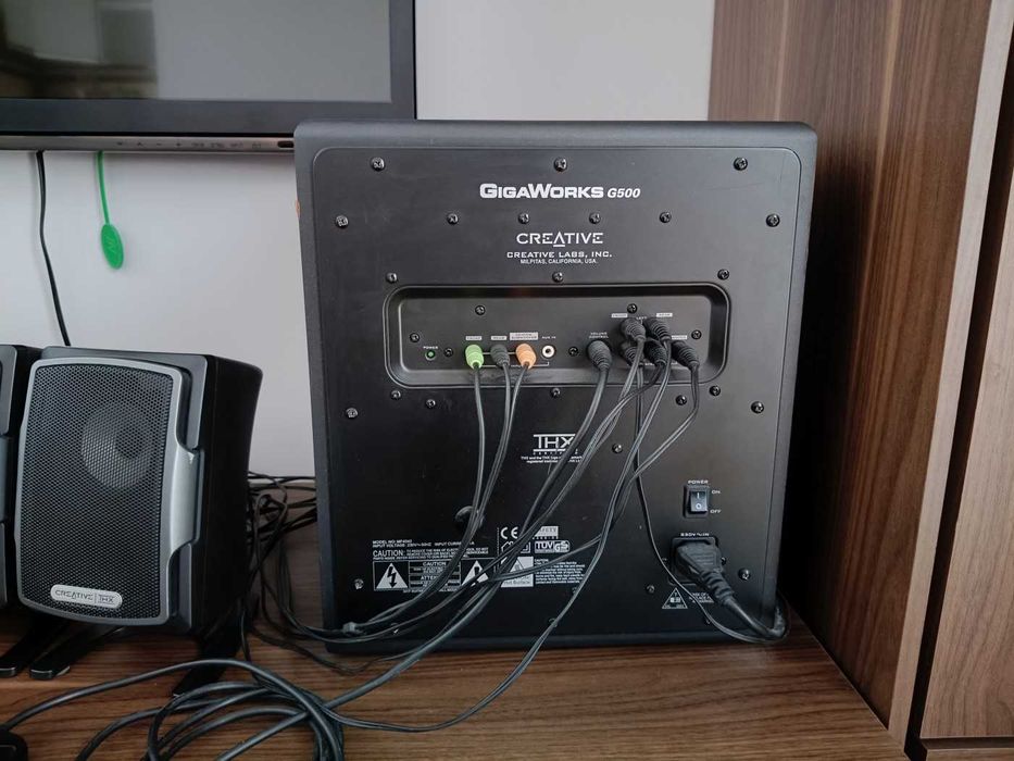 Creative GigaWorks ProGamer G500 Sound Blaster X-Fi Surround 5.1 Pro