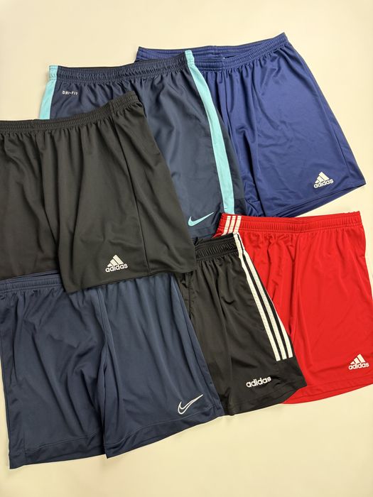 Шорты Adidas & Nike Soccer Training Shorts Men's Sport size S, M, L, XL