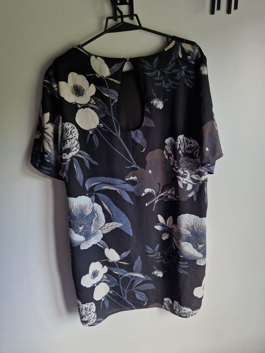 Sukienka  w kwiaty, dłuższa vero moda XL 42