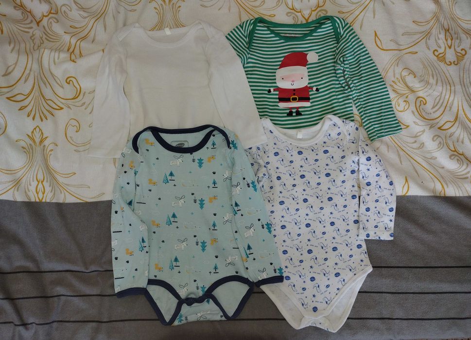 Body z długim rękawem, r. 92, sztuk 4