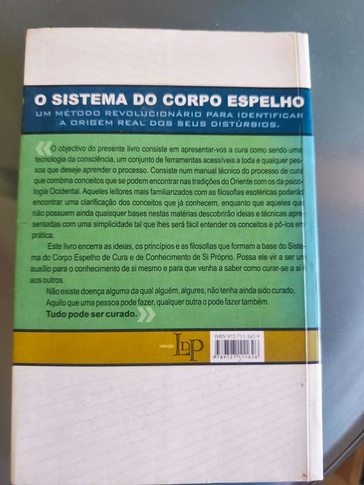 Livro "Tudo pode ser curado" - o sistemas do corpo espelho